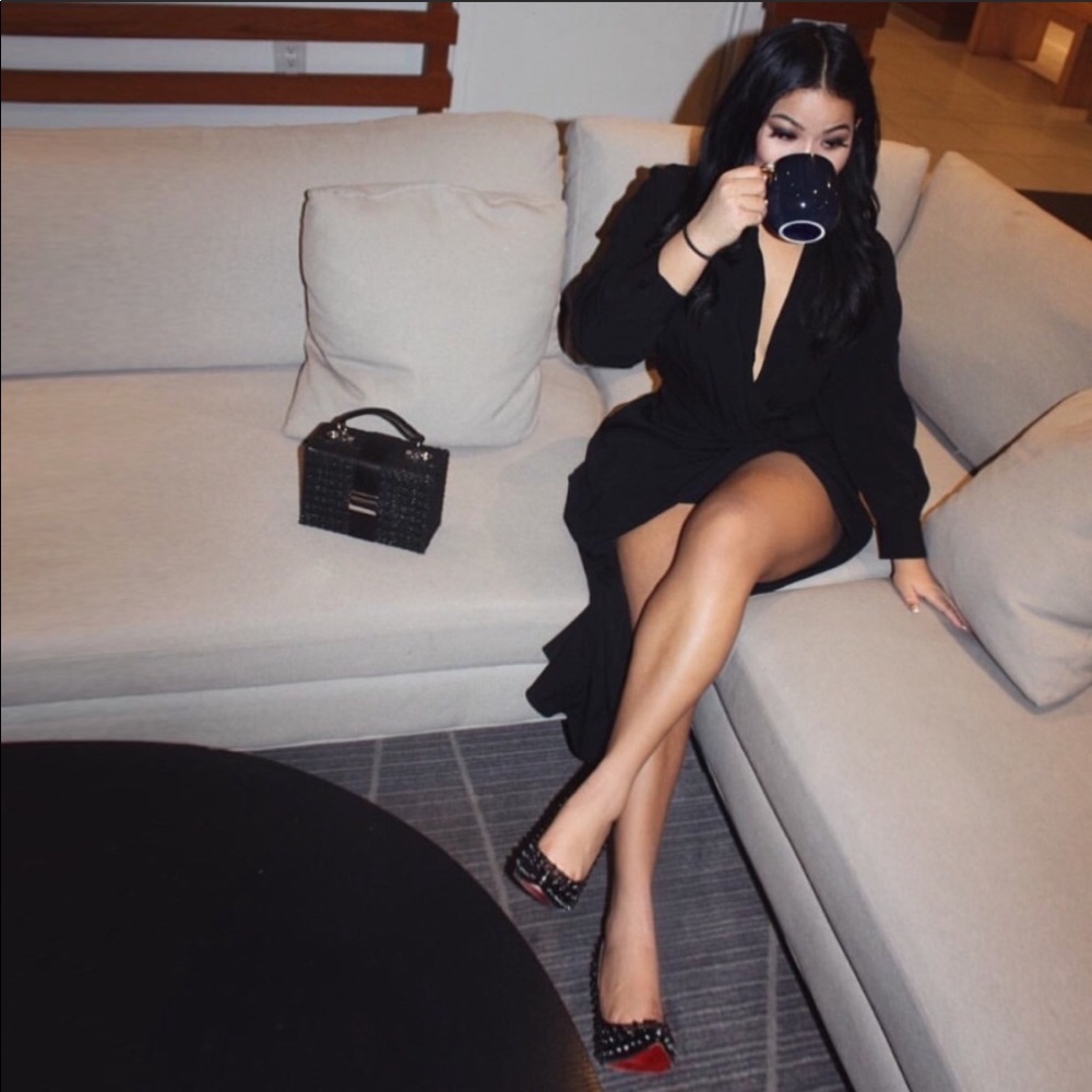 ZARA LIMITED EDITION BLACK MAXI DRESS